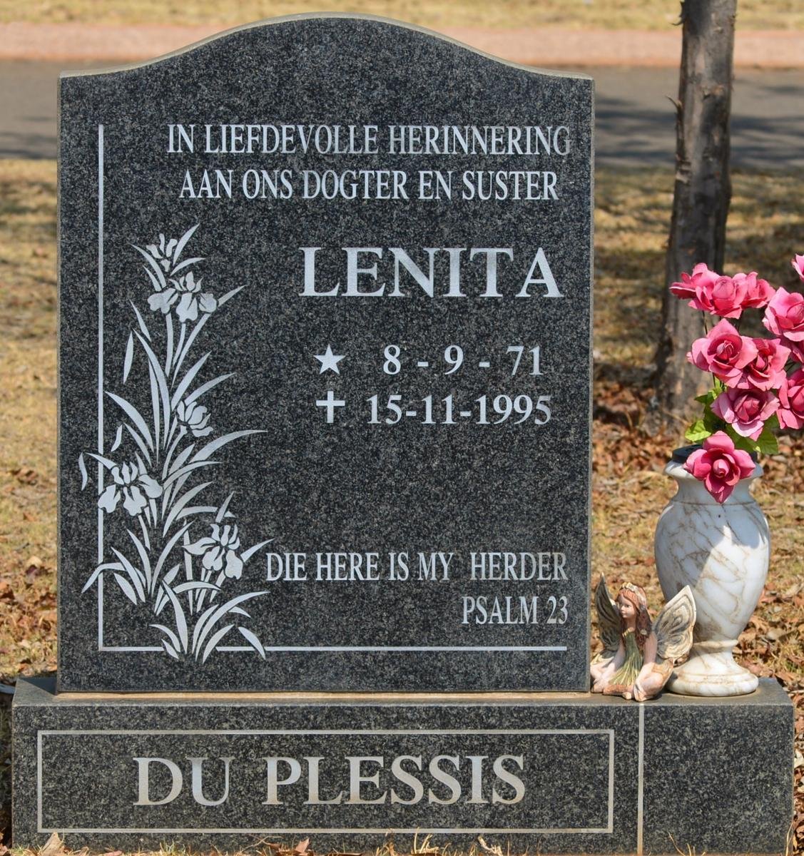PLESSIS Lenita, du 1971-1995