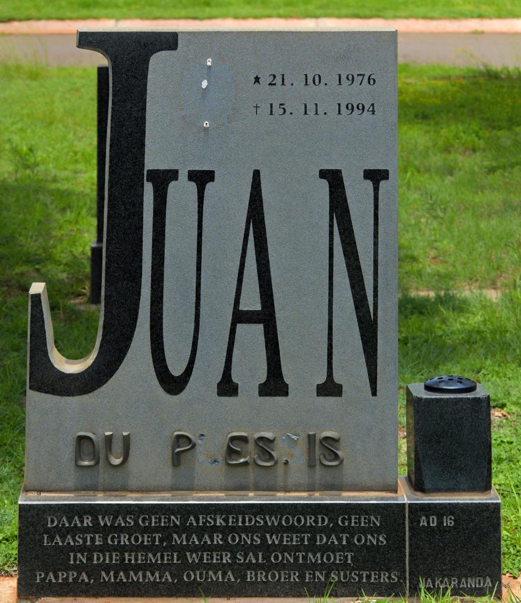 PLESSIS Juan, du 1976-1994