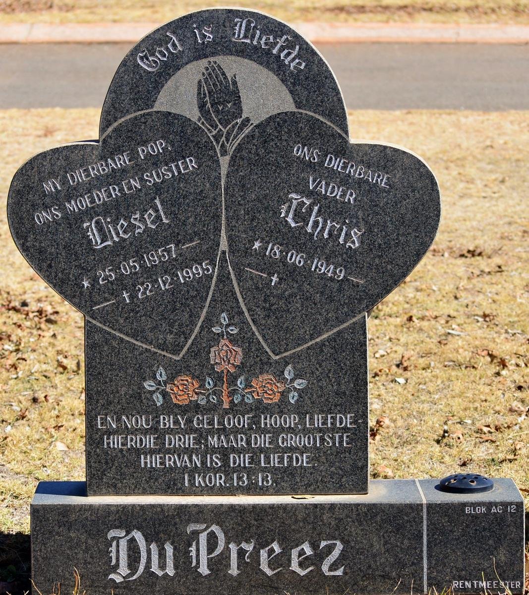 PREEZ Chris, du 1949- &amp; Liesel 1957-1995