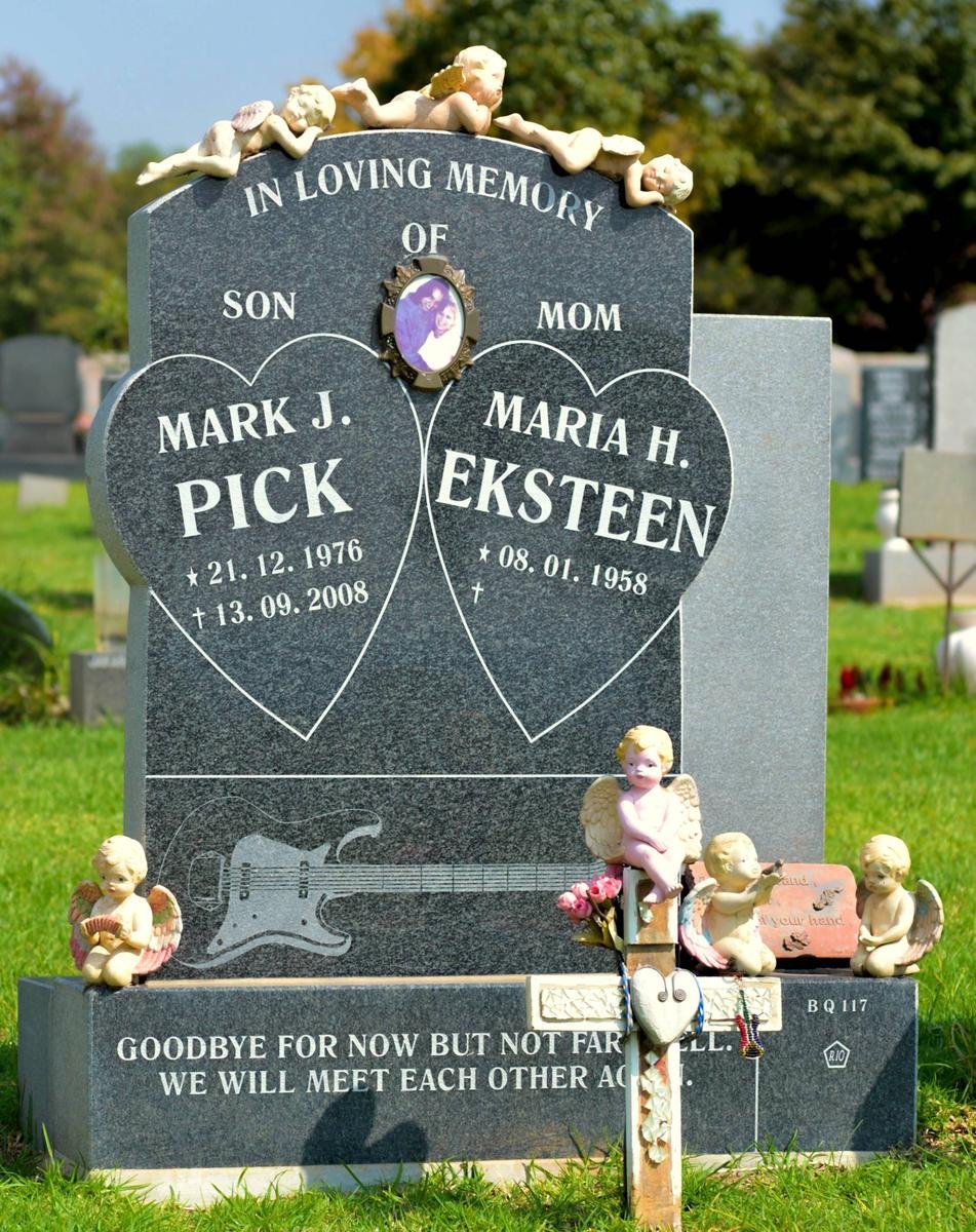 PICK Mark J. 1976-2008 :: EKSTEEN Maria H. 1958-