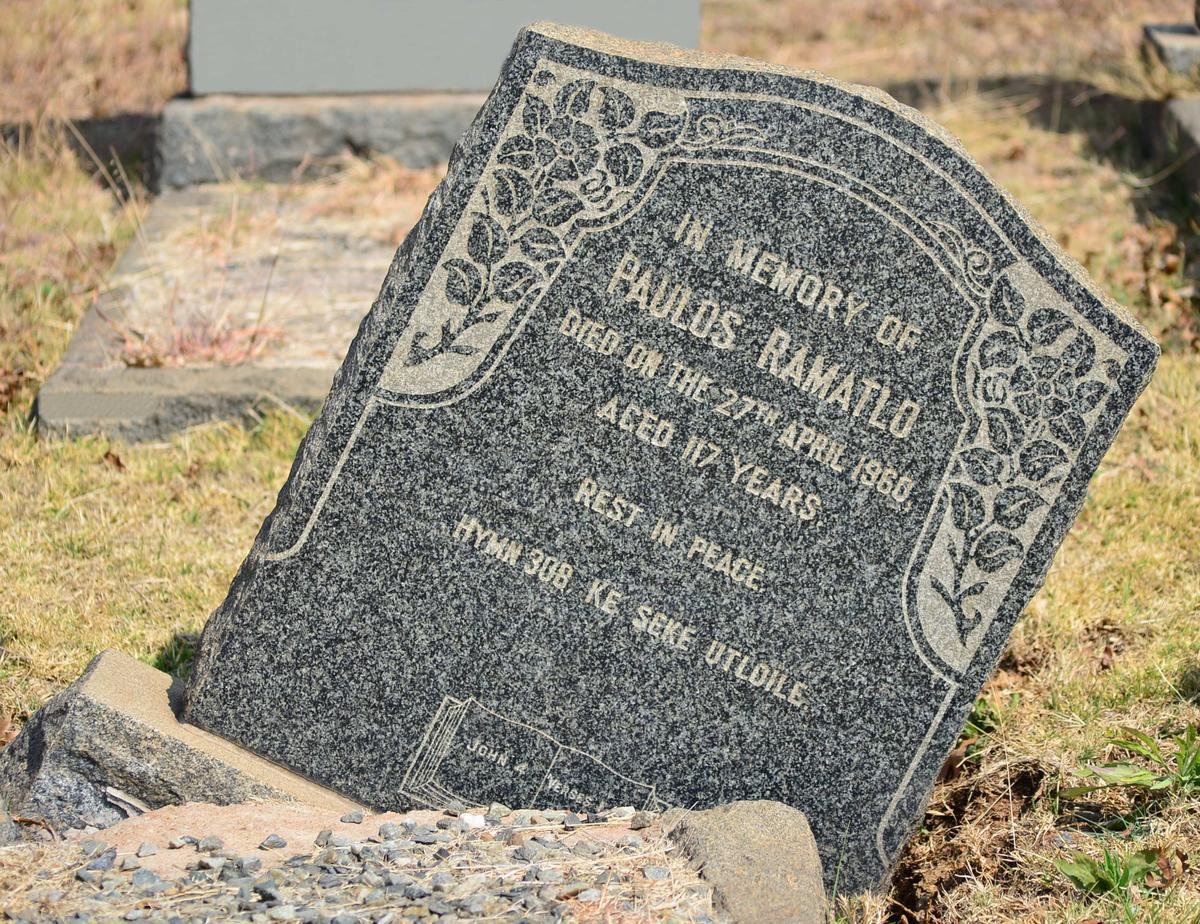 RAMATLO Paulus 1843-1960