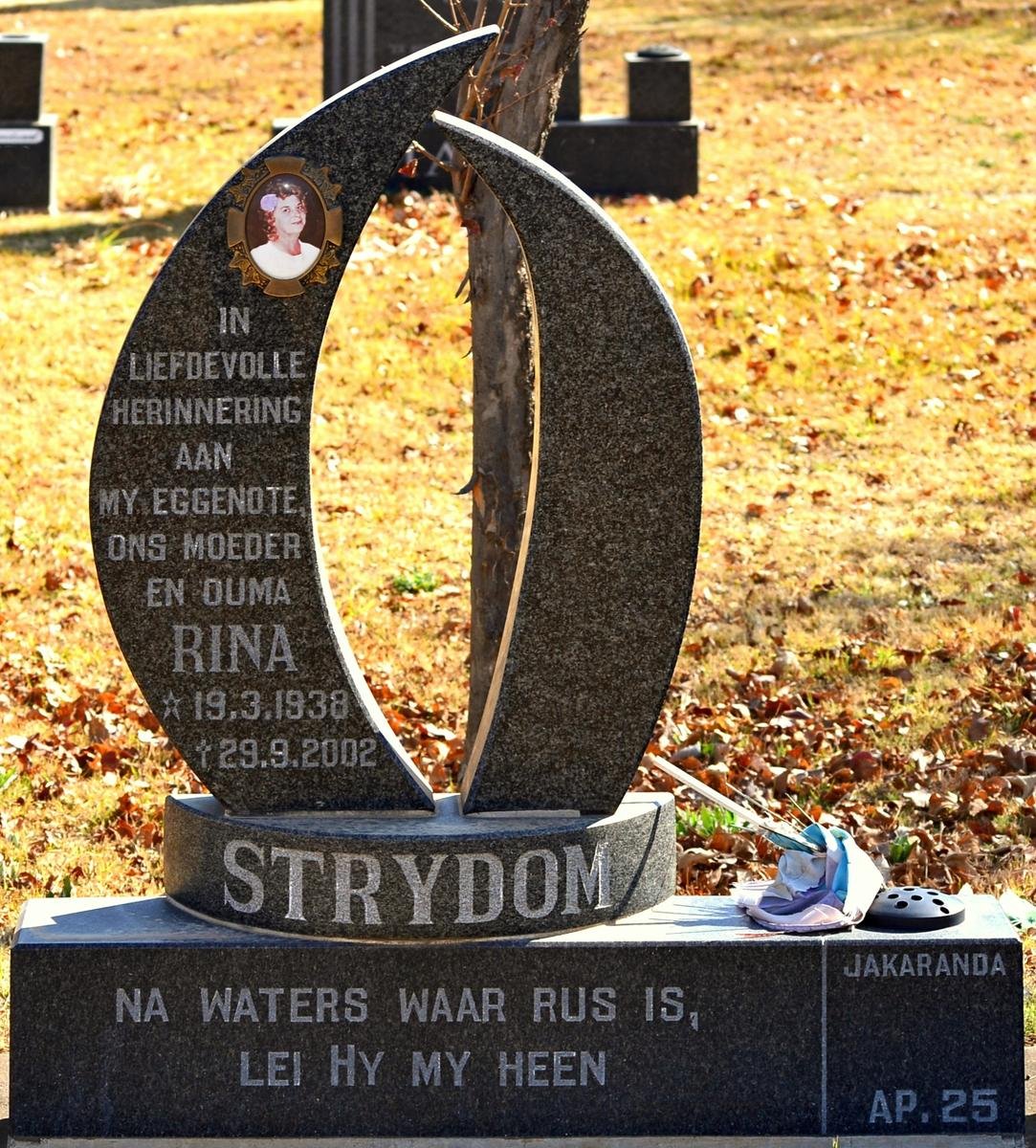 STRYDOM Rina 1938-2002