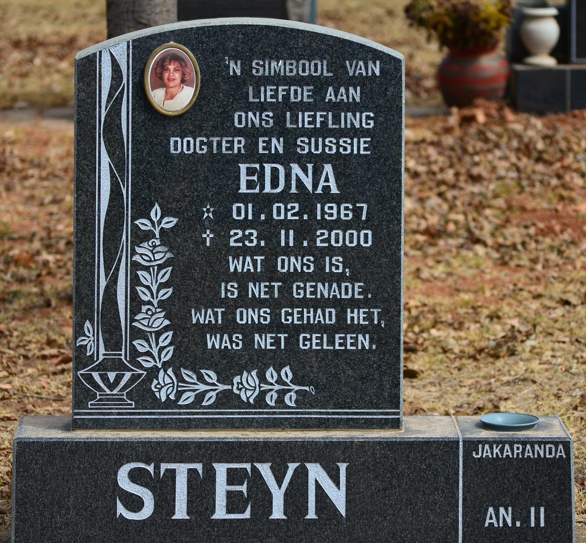 STEYN Edna 1967-2000