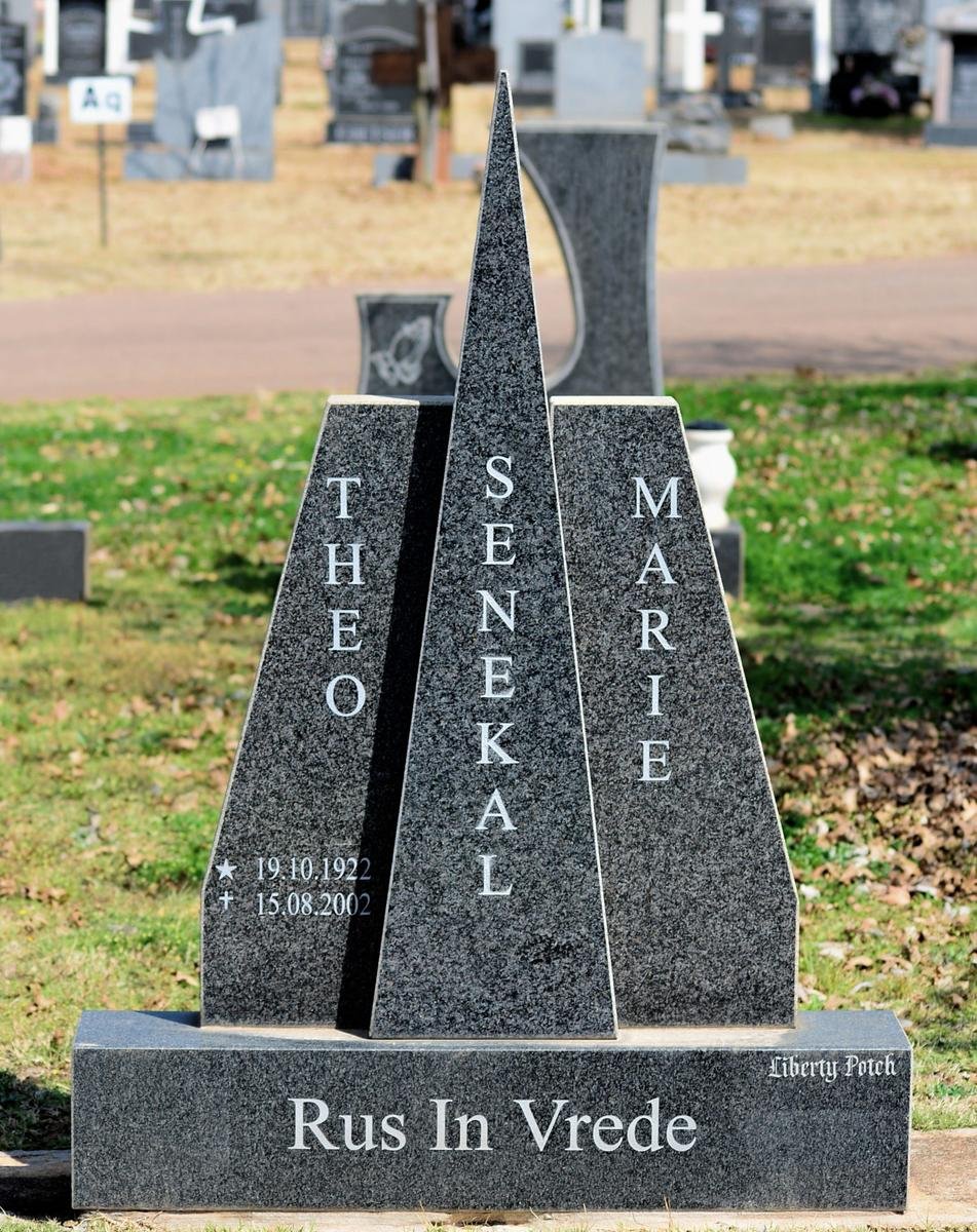 SENEKAL Theo 1922-2002 &amp; Marie