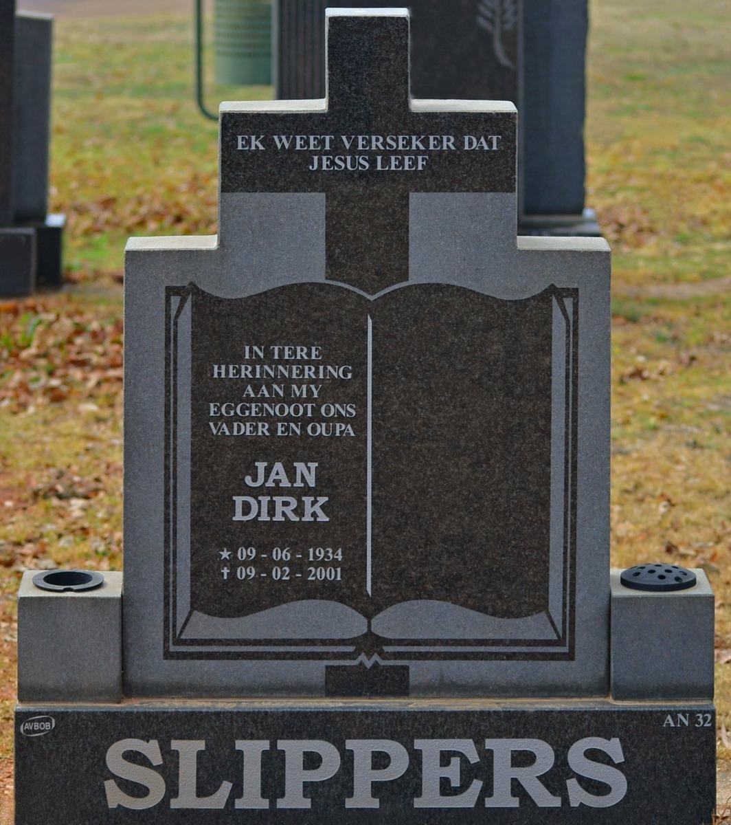 SLIPPERS Jan Dirk 1934-2001
