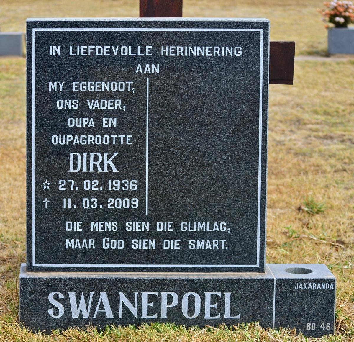 SWANEPOEL Dirk 1936-2009