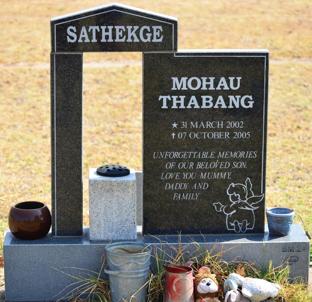 SATHEKGE Mohau Thabang 2002-2005