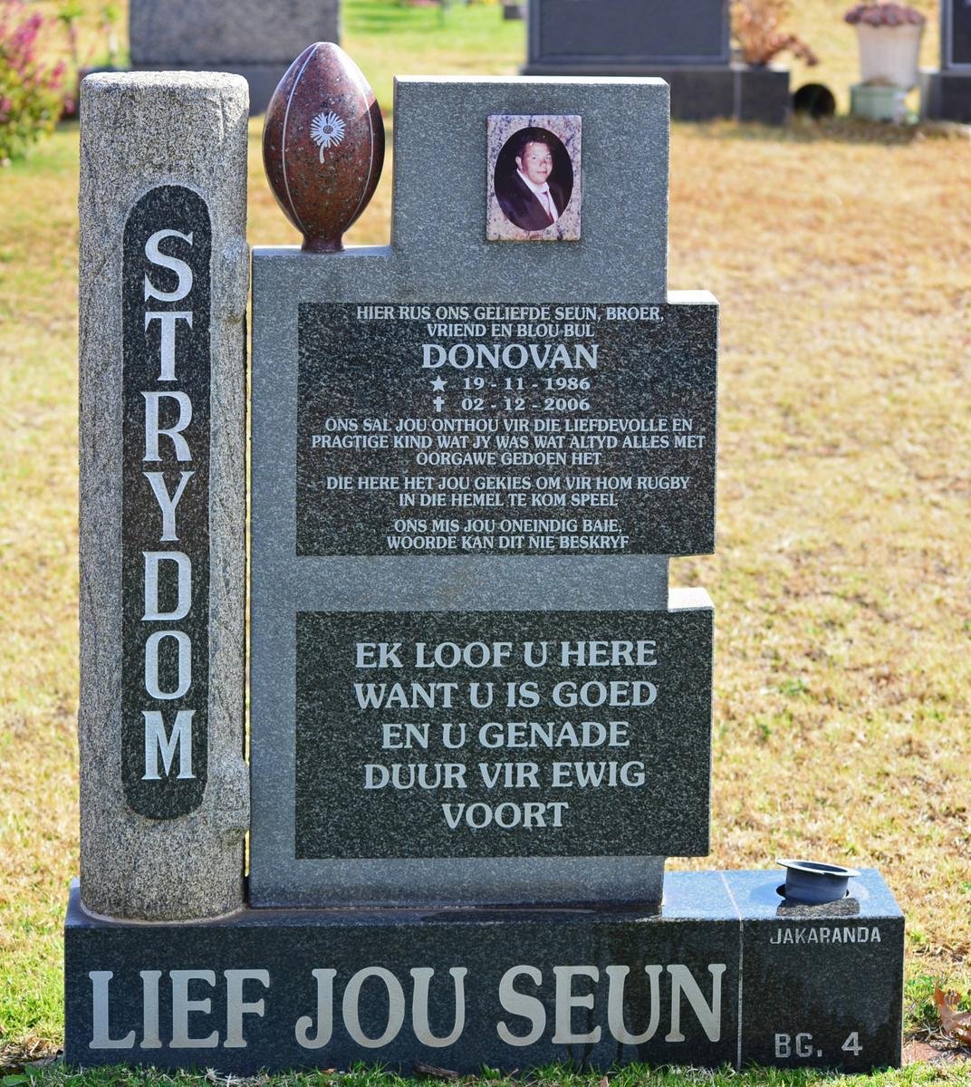 STRYDOM Donovan 1986-2006