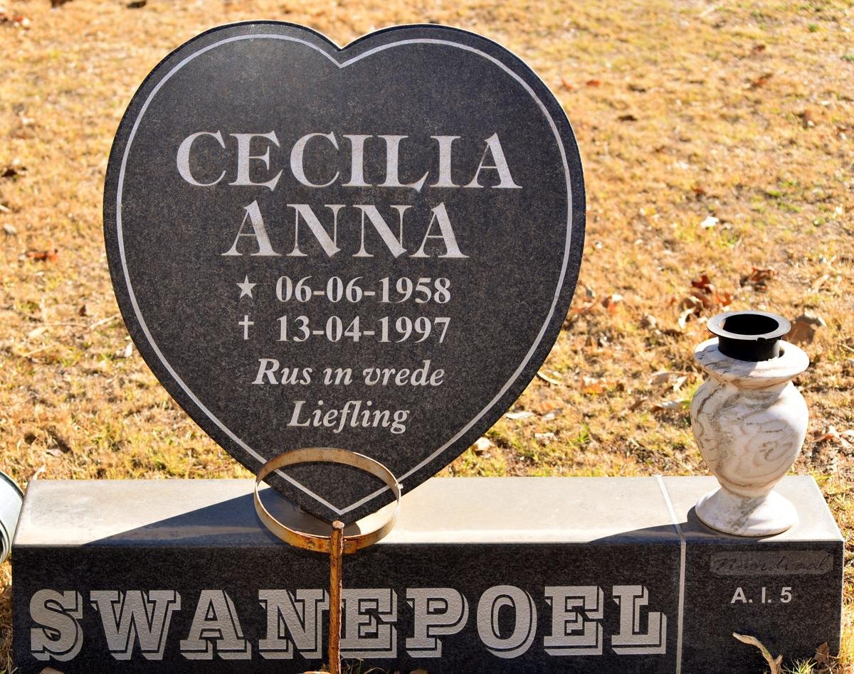 SWANEPOEL Cecilia Anna 1958-1997