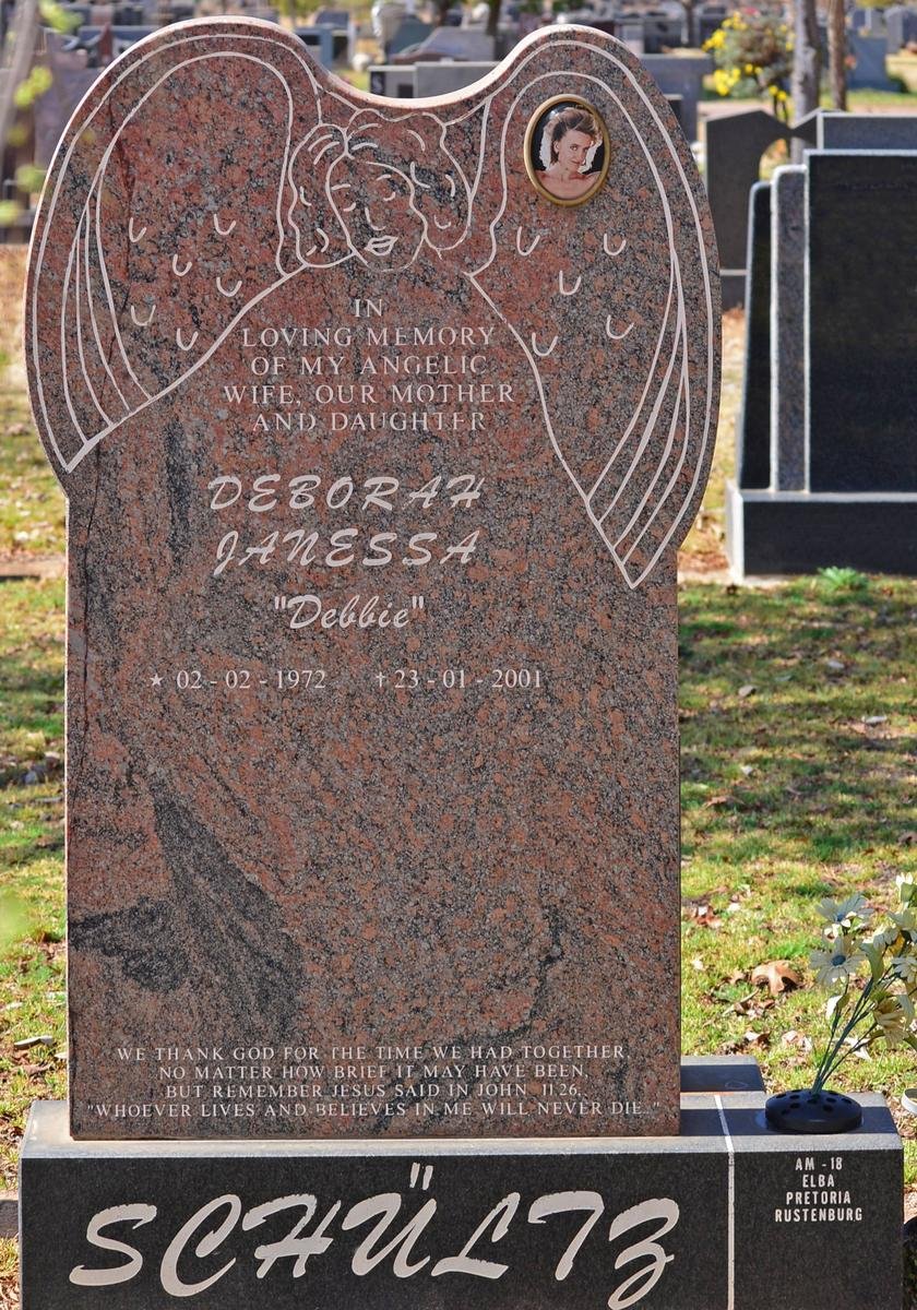 SCHÜLTZ Deborah Janessa 1972-2001