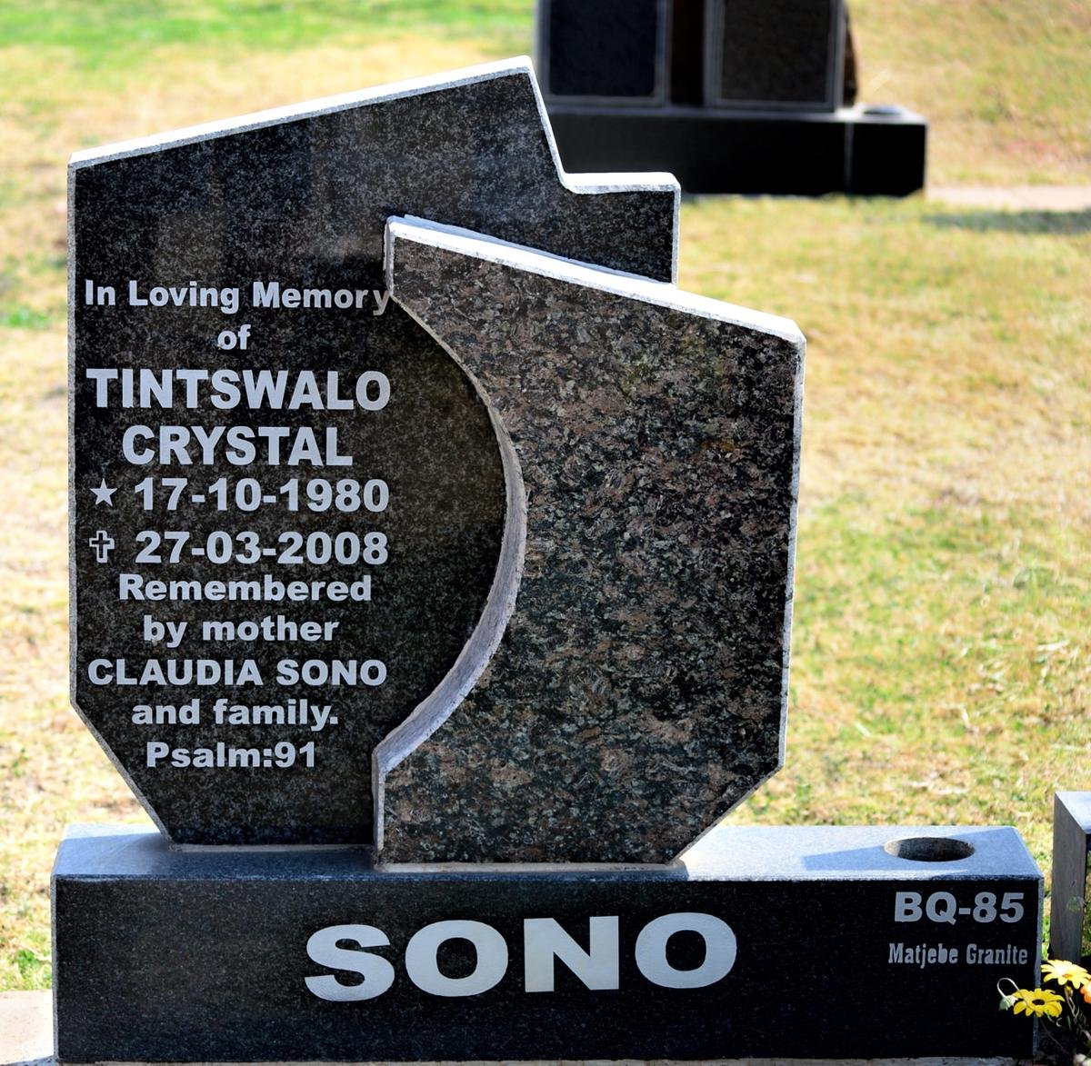 SONO Tintswalo Crystal 1980-2008