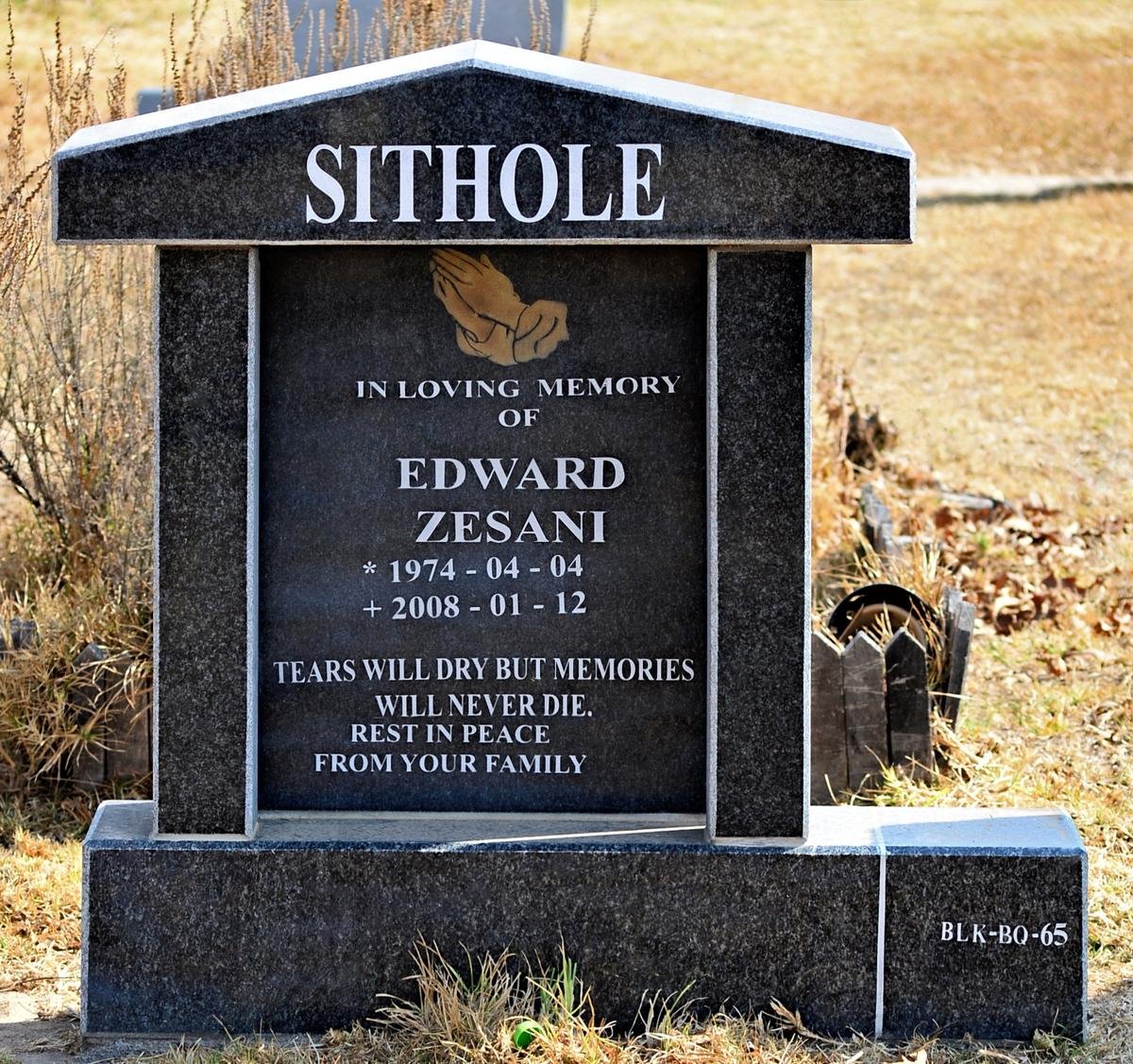 SITHOLE Edward Zesani 1974-2008
