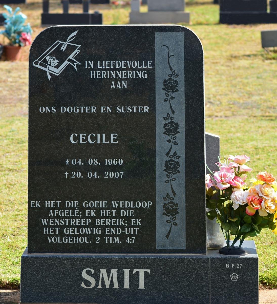 SMIT Cecile 1960-2007