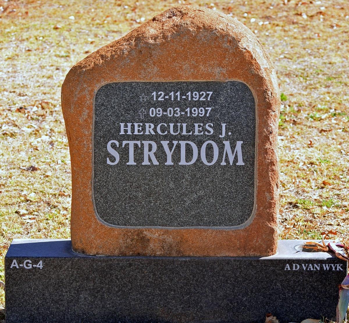 STRYDOM Hercules J. 1927-1997