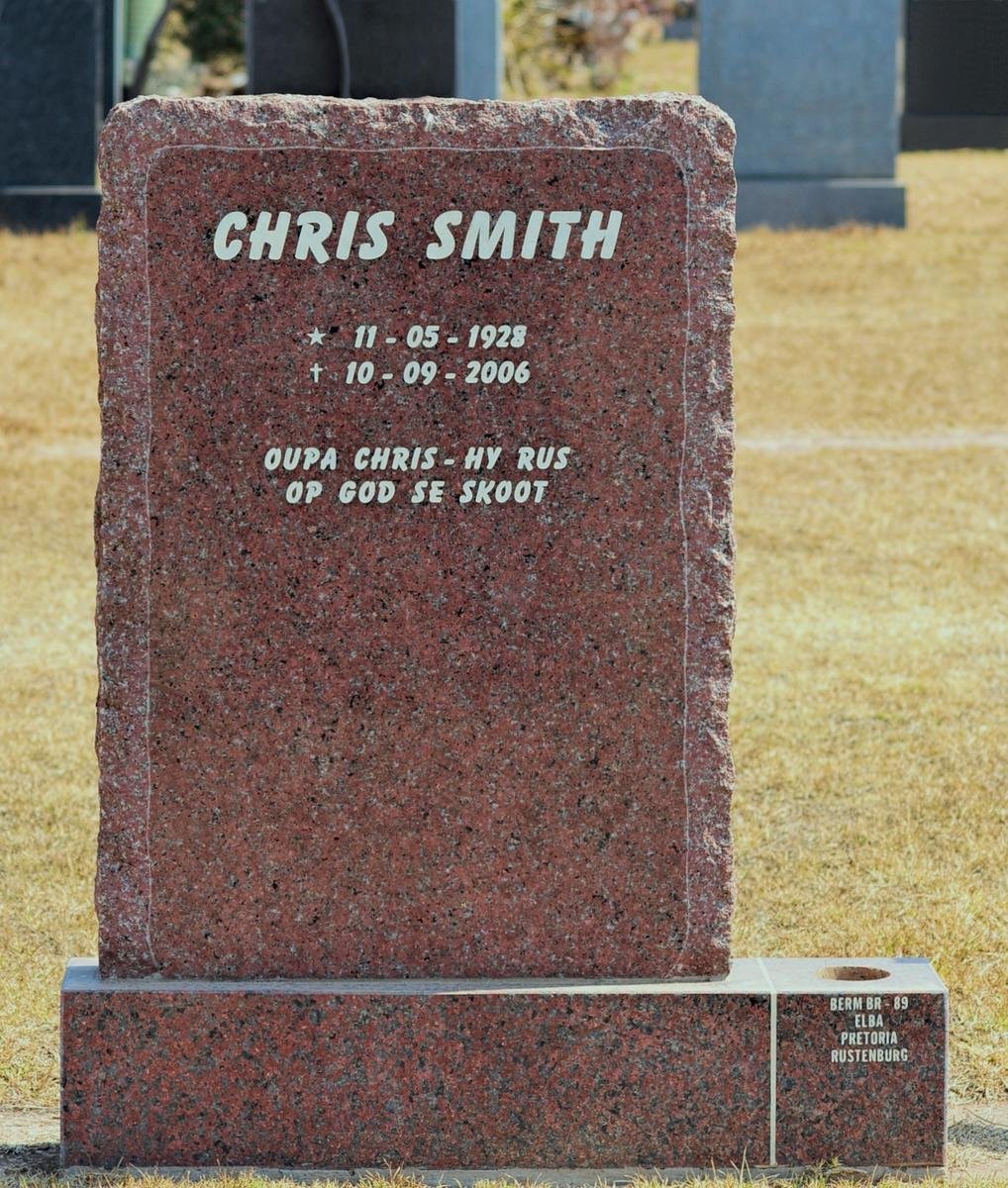 SMITH Chris 1928-2006