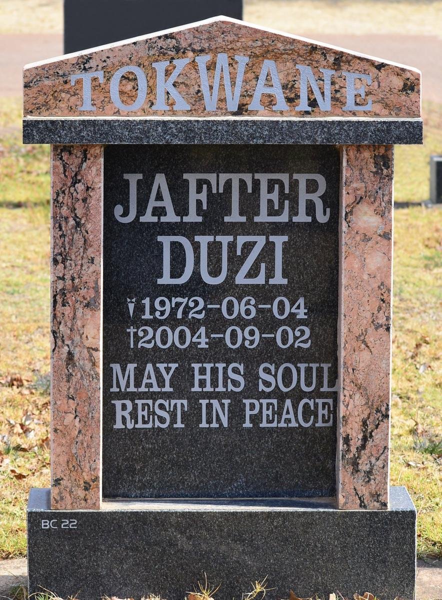 TOKWANE Jafter Duzi 1972-2004
