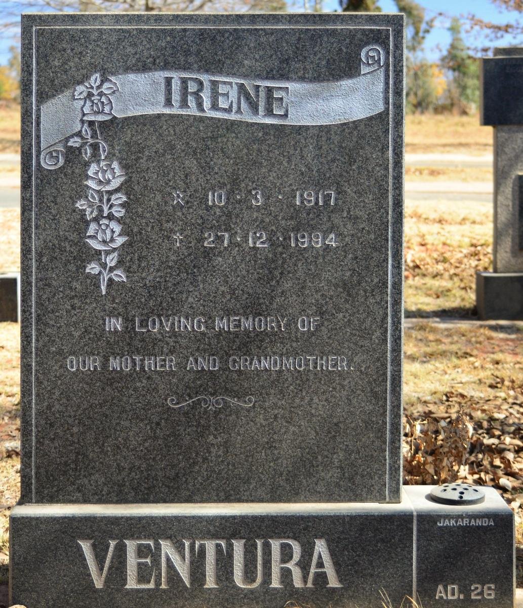 VENTURA Irene 1917-1994