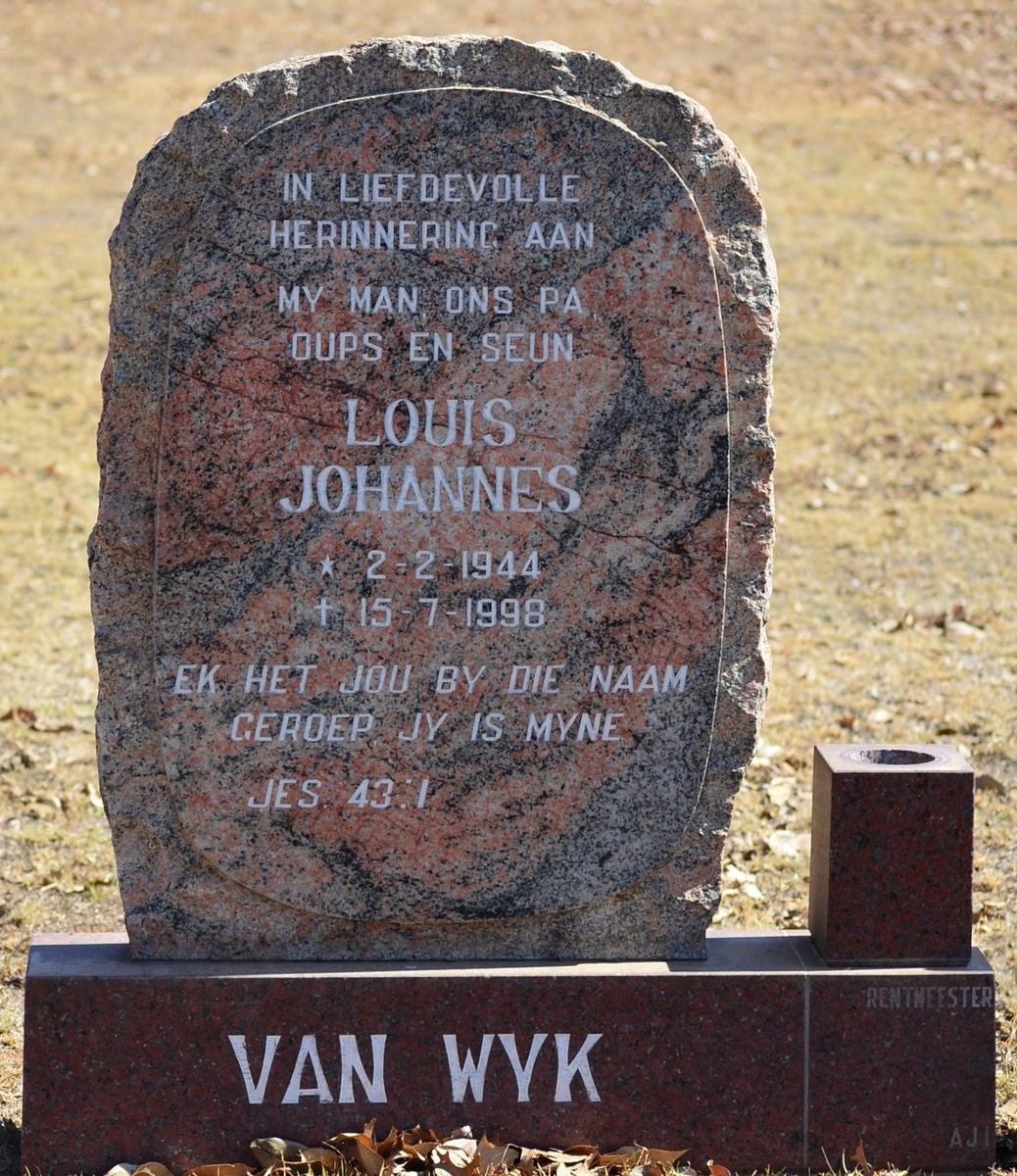 WYK Louis Johannes, van 1944-1998