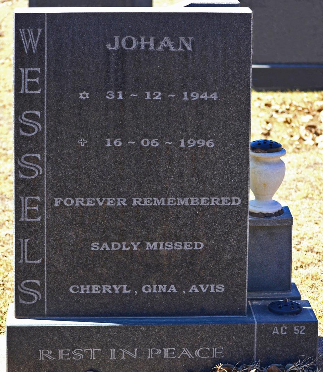 WESSELS Johan 1944-1996