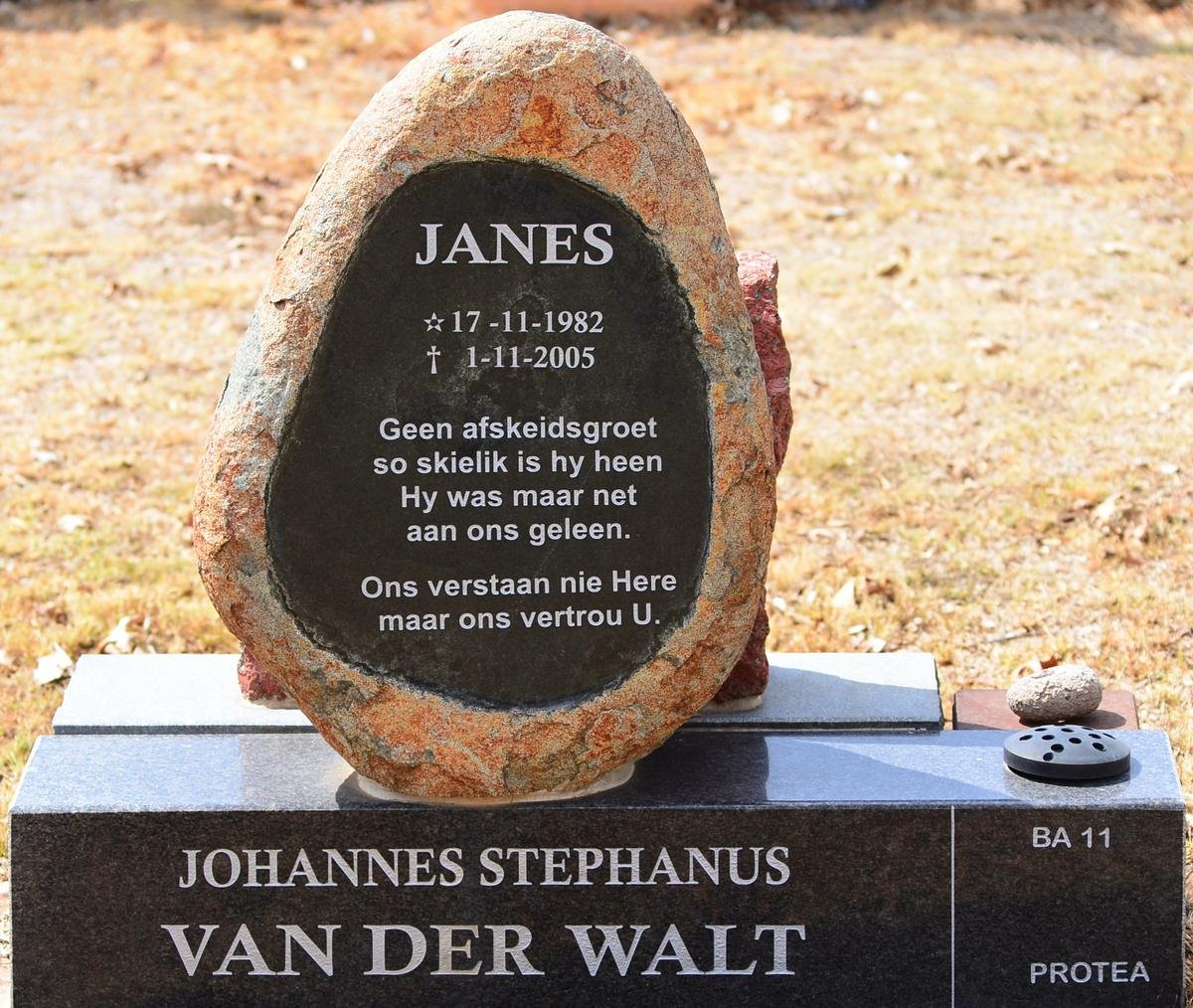WALT Janes, van der 1982-2005