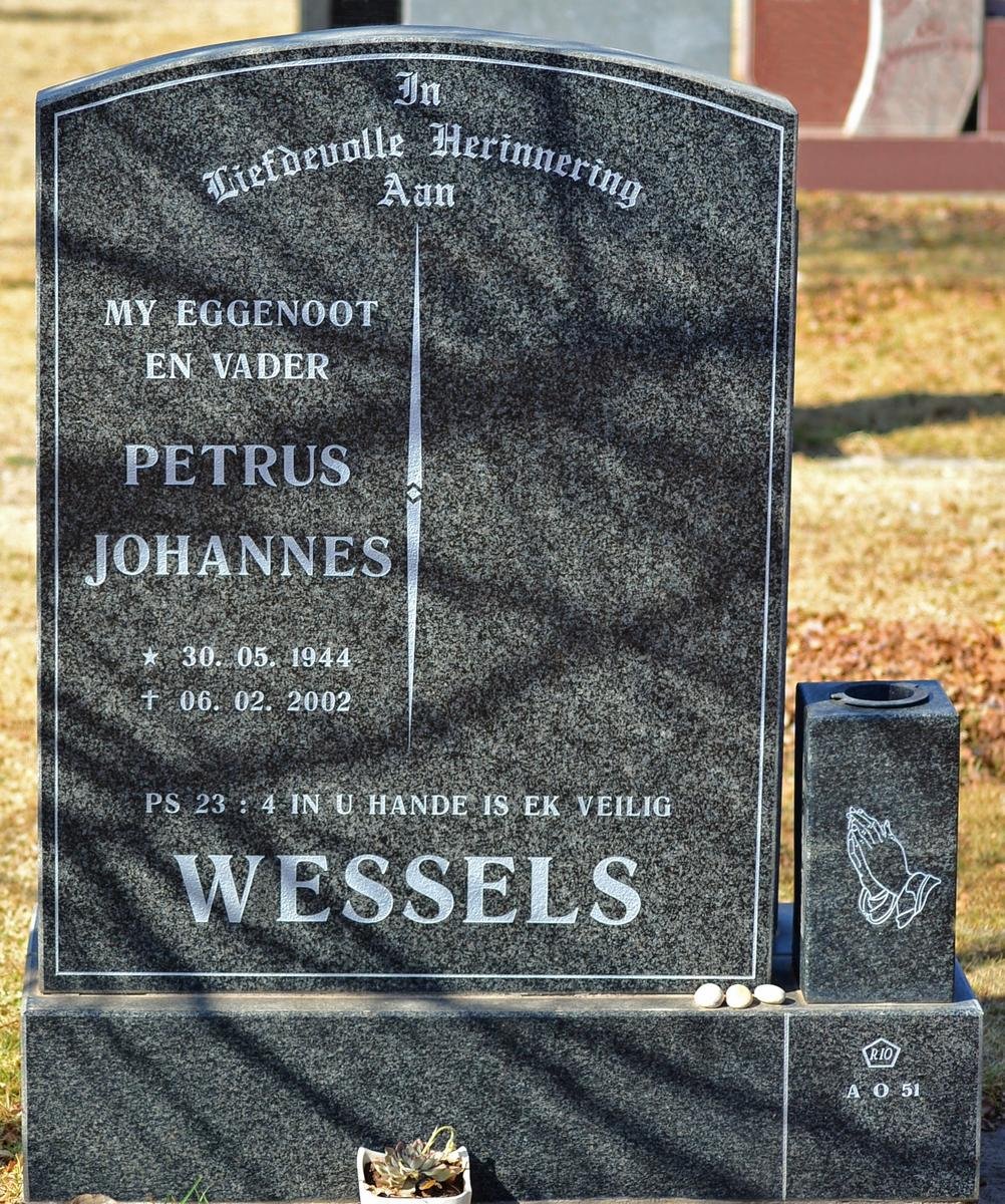 WESSELS Petrus Johannes 1944-2002