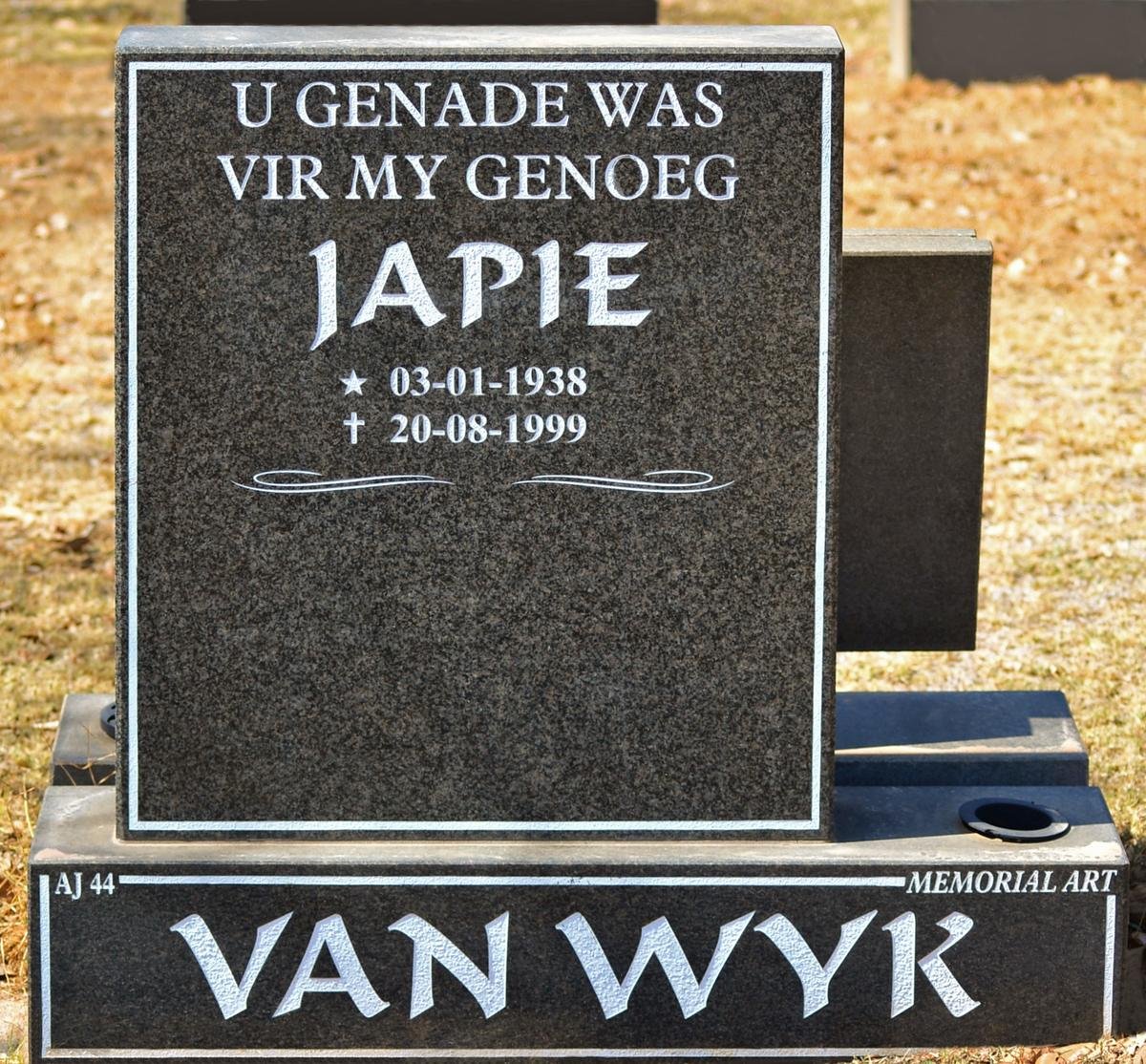 WYK Japie, van 1938-1999