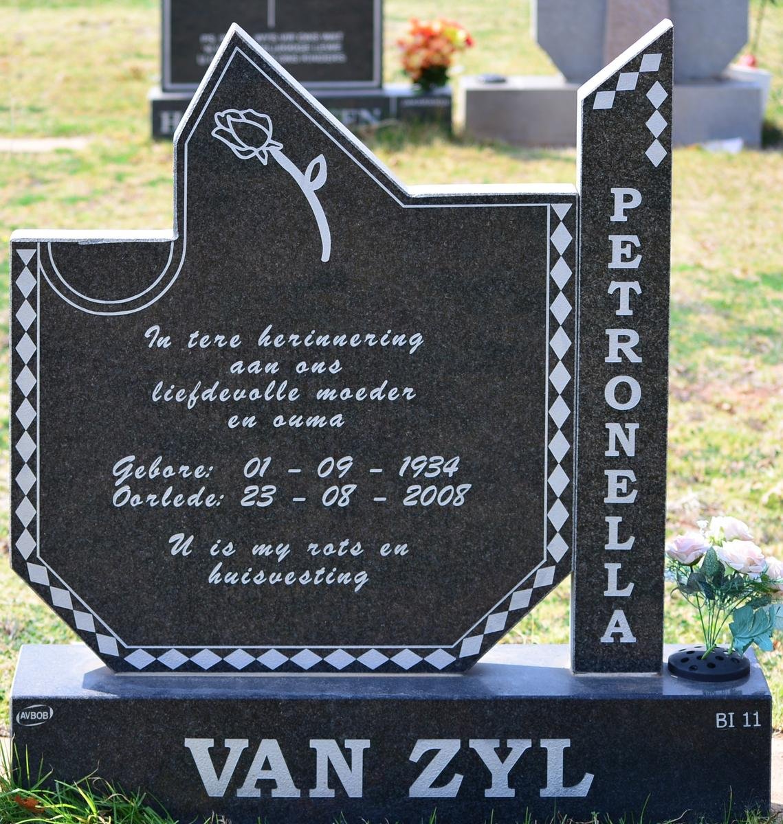 ZYL Petronella, van 1934-2008