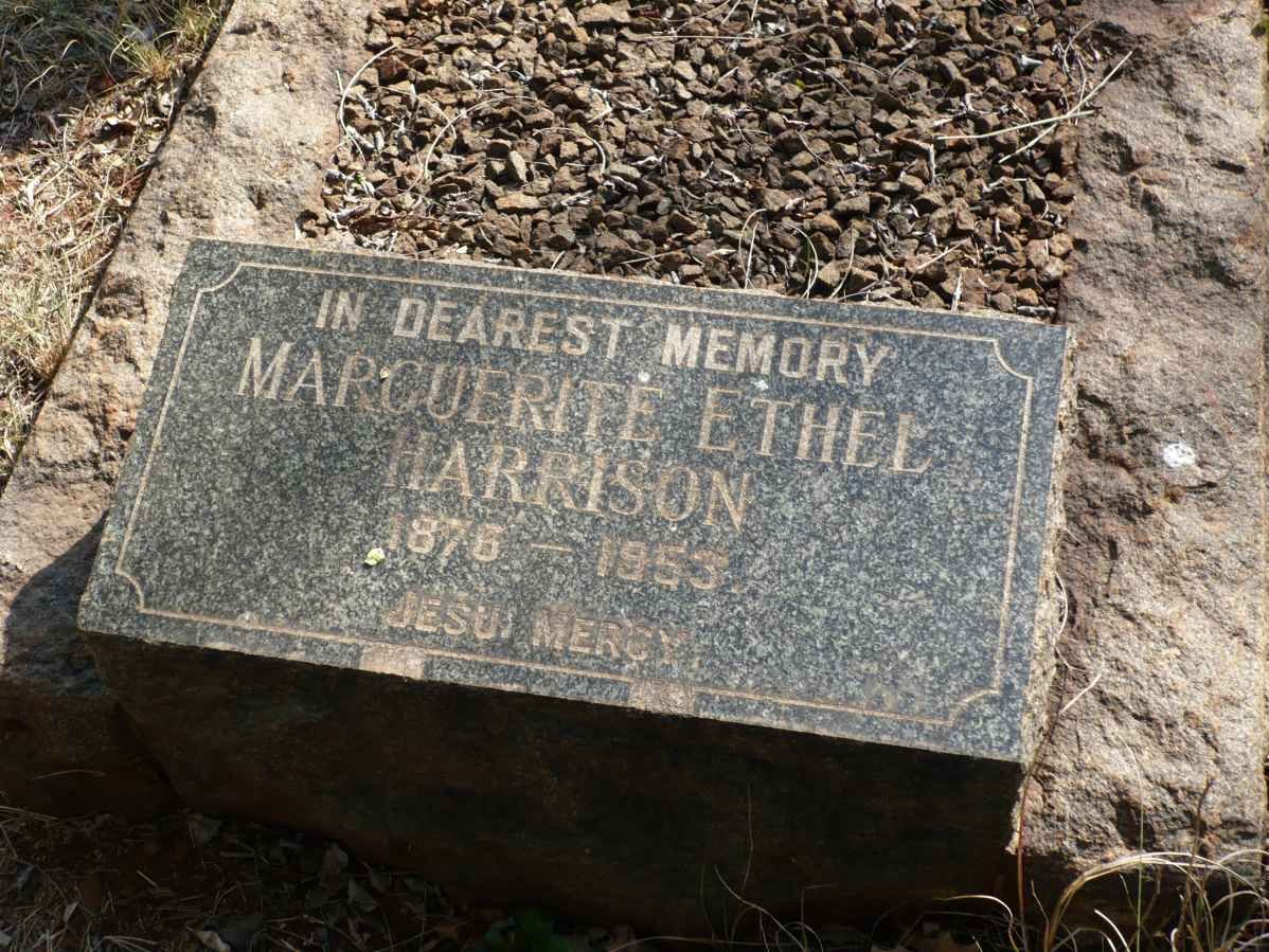 HARRISON Marguerite Ethel 1876-1953