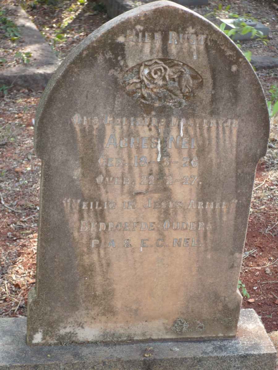 NEL Agnes 1926-1927