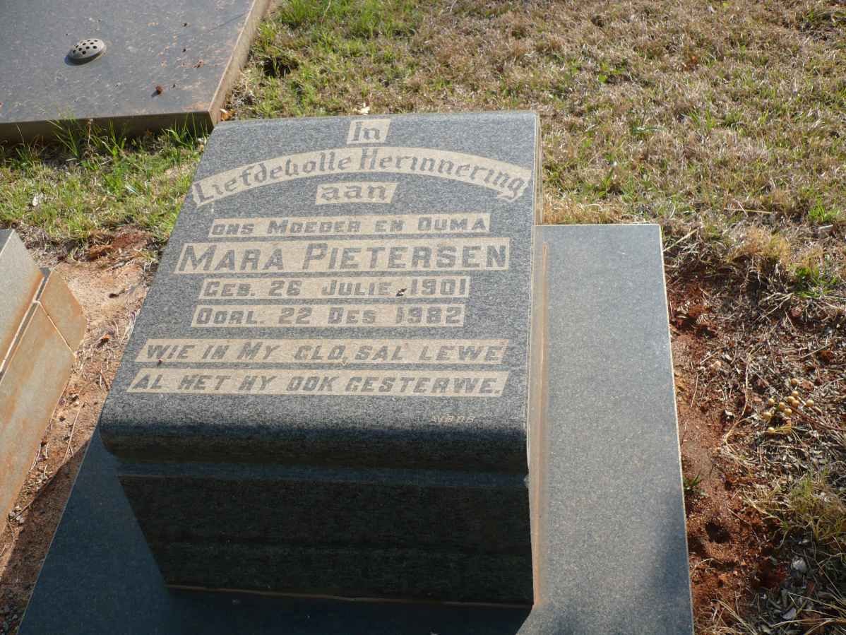 PIETERSEN Maria 1901-1982
