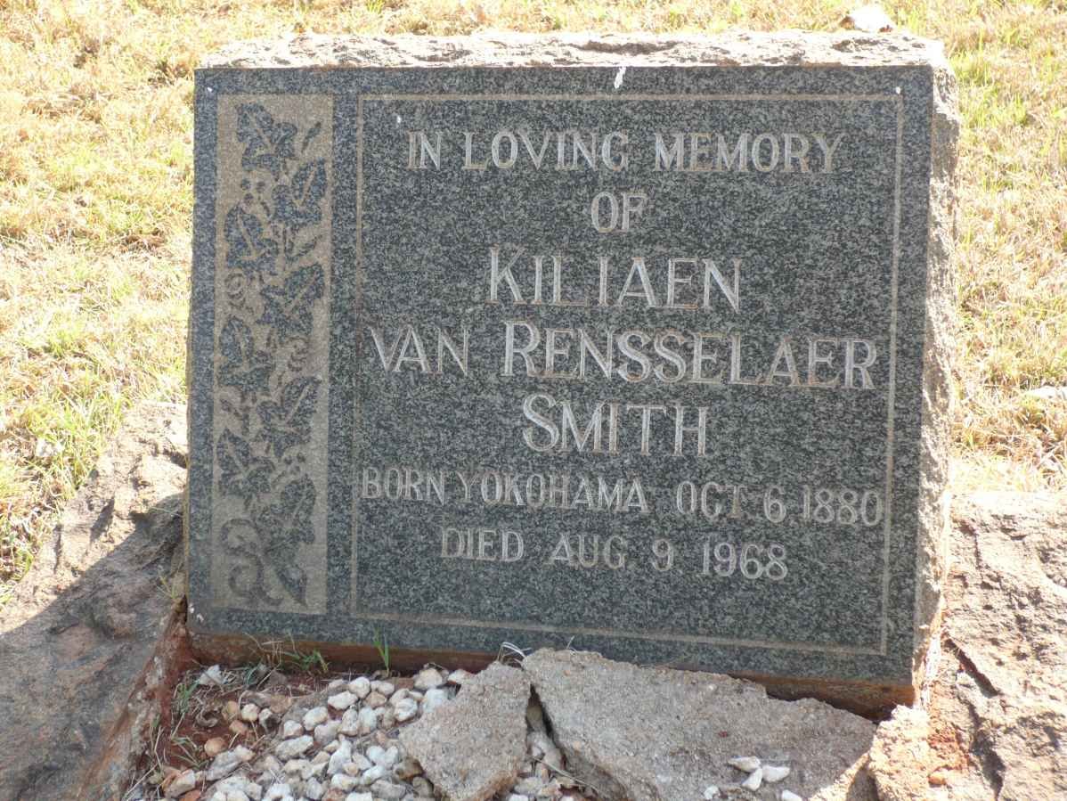 SMITH Kiliaen van Rensselaer 1880-1968