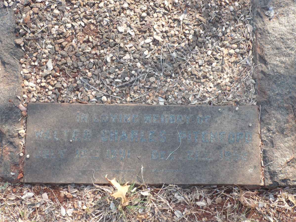 PITCHFORD Walter S.