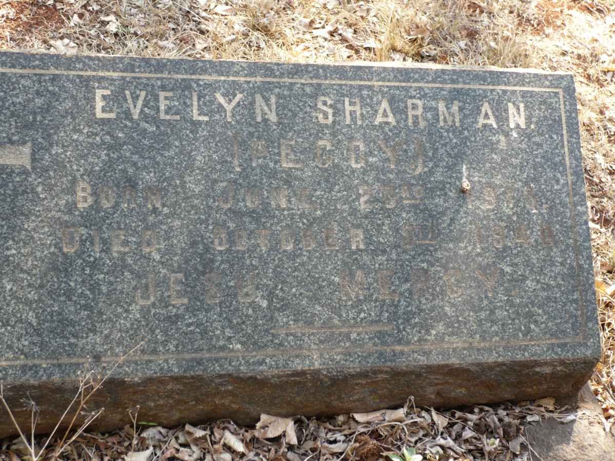SHARMAN Evelyn 1919-1919