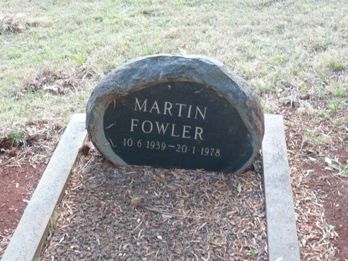 FOWLER Martin 1939-1978