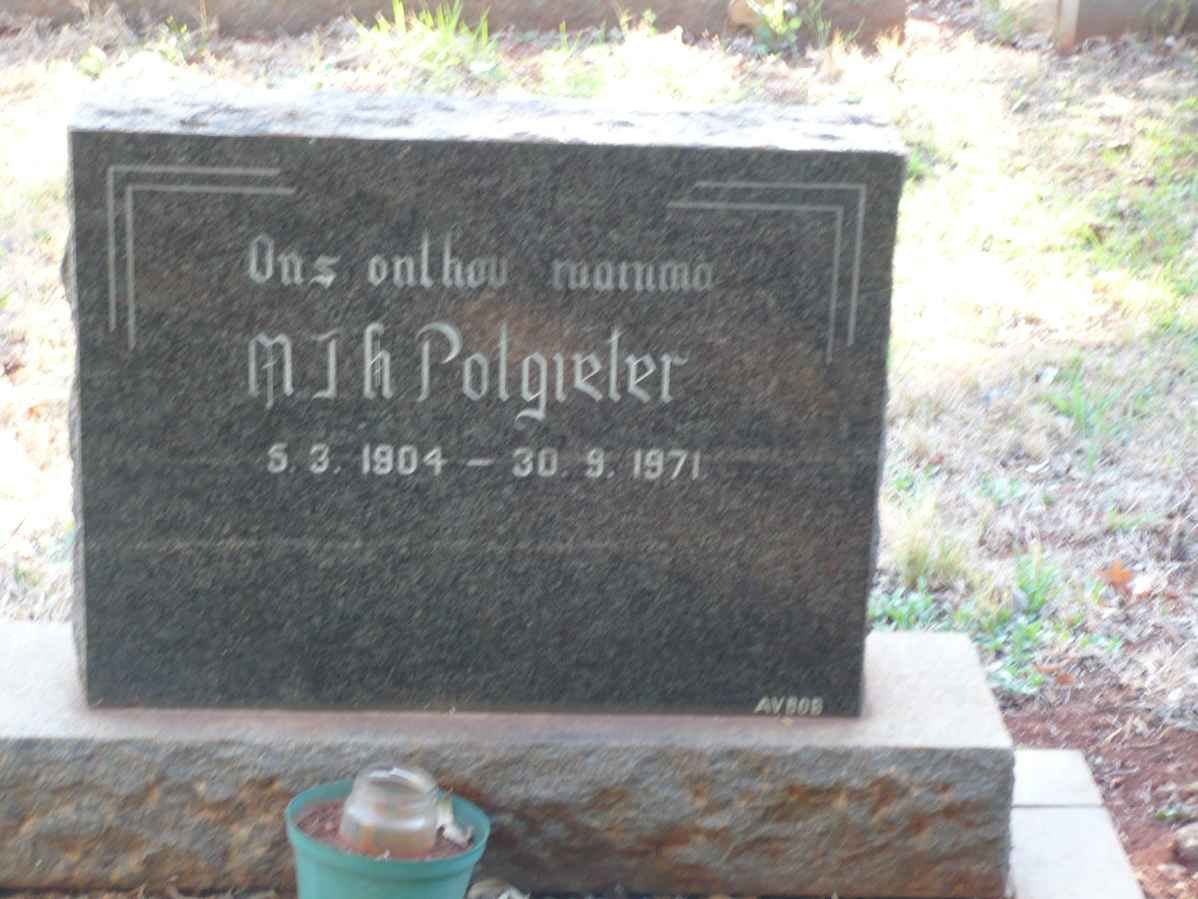 POTGIETER M.J.H. 1904-1971