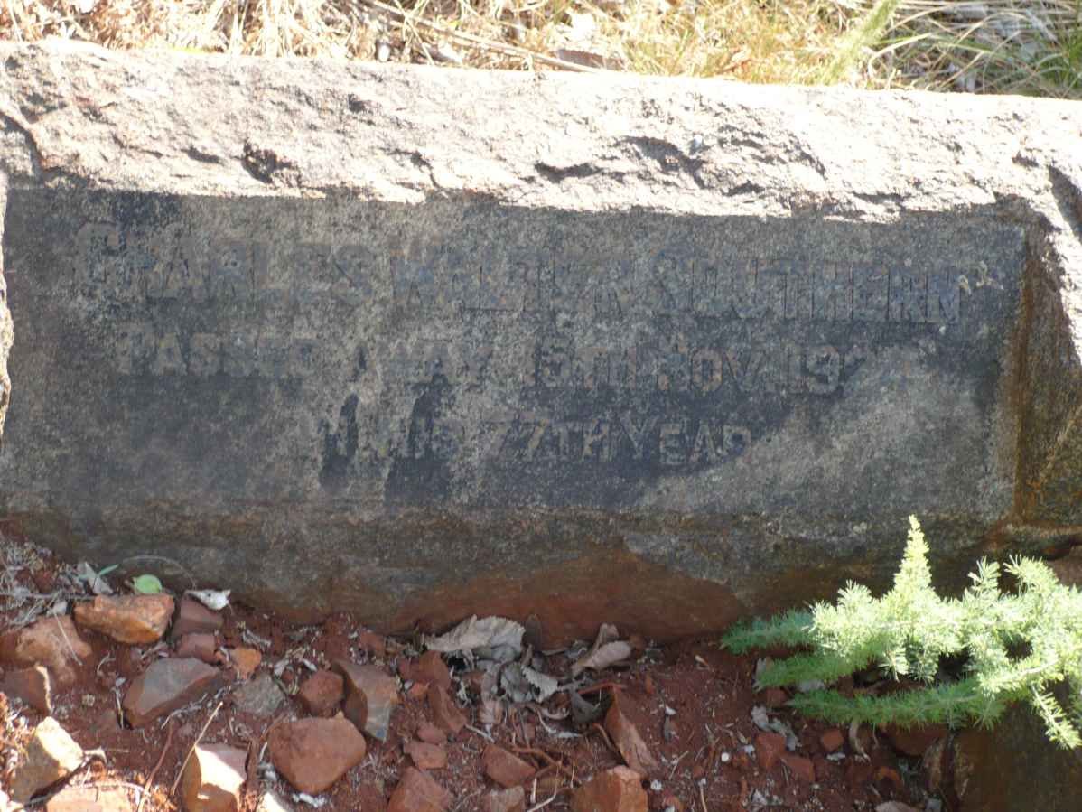 SOUTHERN Charles W? -192?