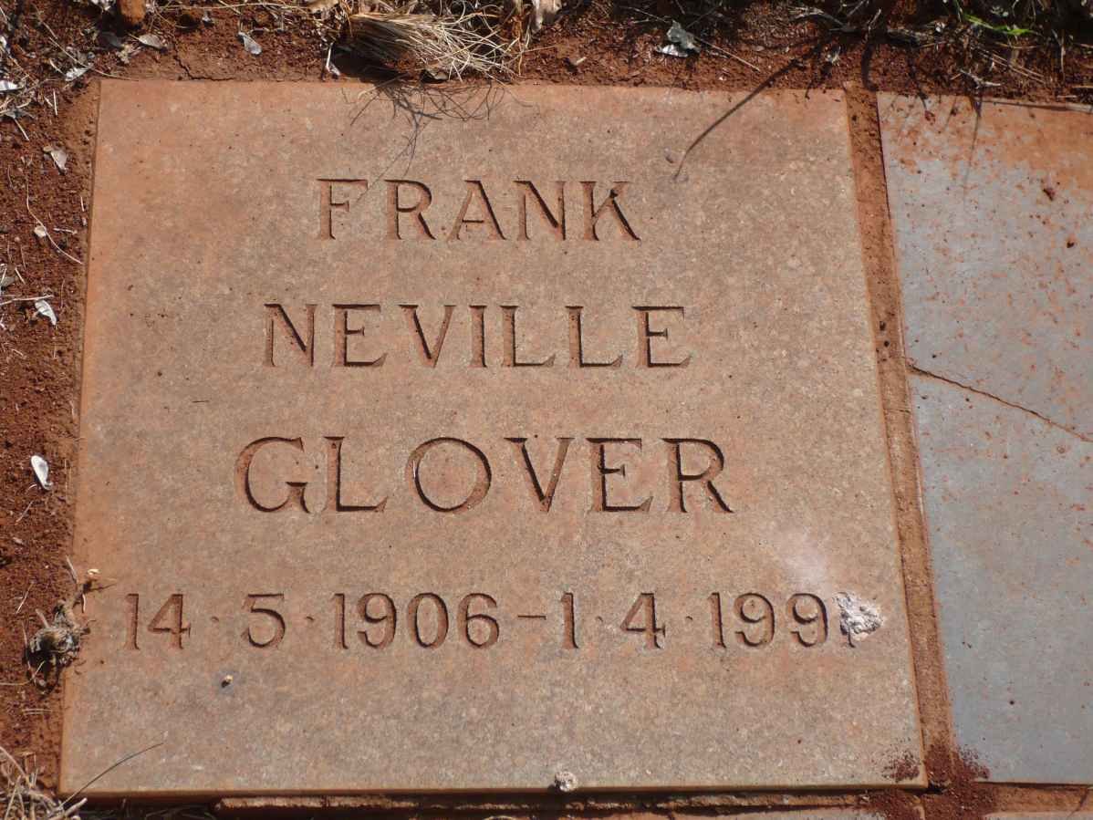 GLOVER Frank Neville 1906-199?
