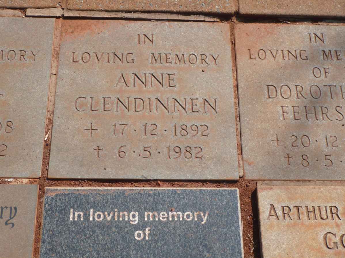 GLENDINNEN Anne 1892-1982