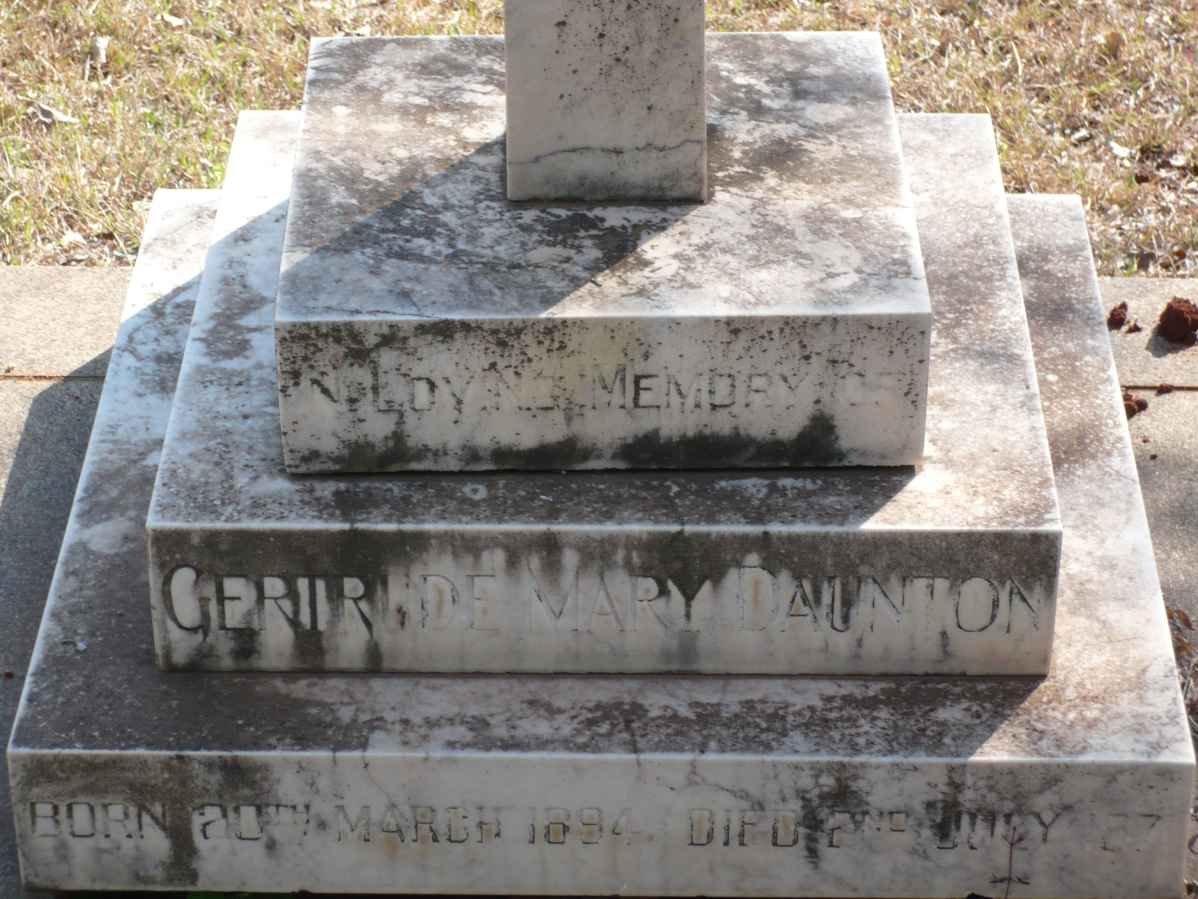 DOUNTON Gertrude Mary 1894-1927