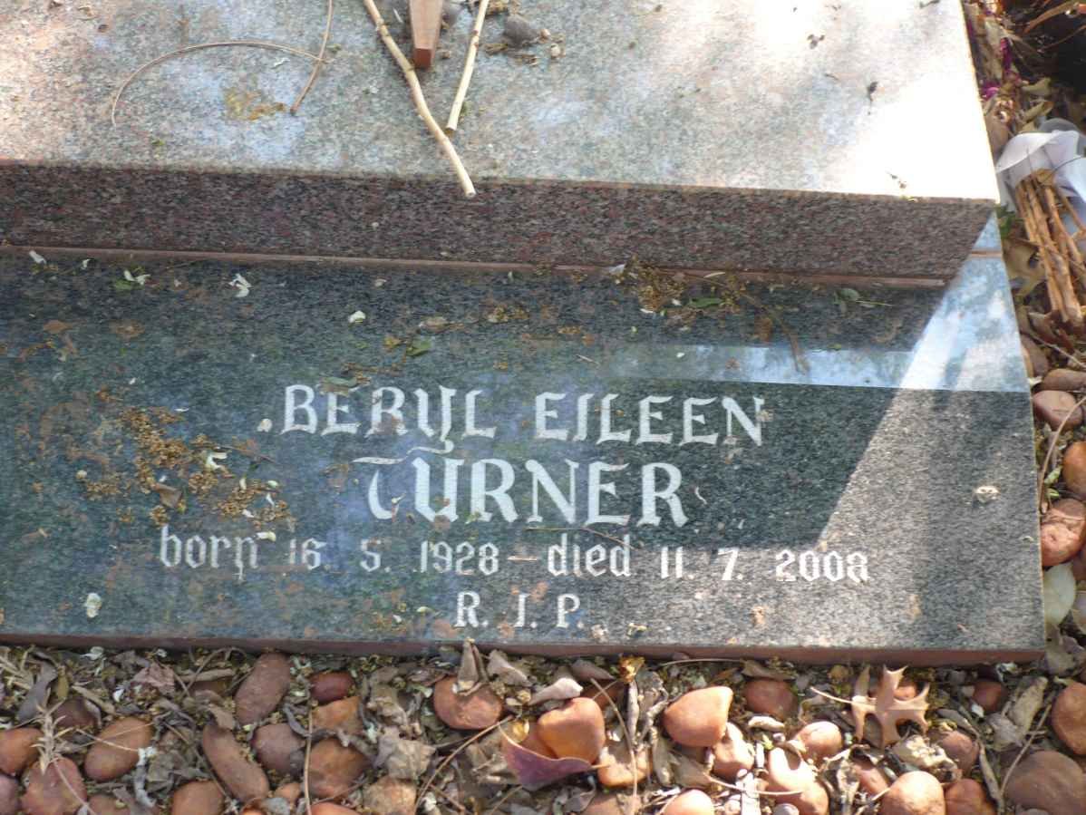 TURNER Beryl Eileen 1928-2008