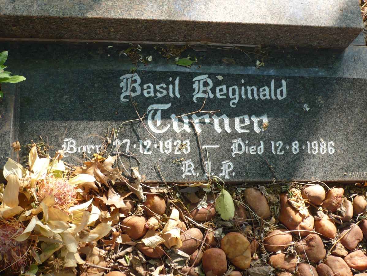 TURNER Basil Reginald 1923-1986
