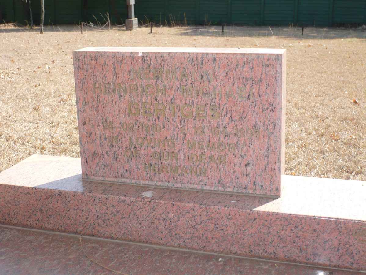 GERTGES Hermann Heinrich Michael 1910-1999
