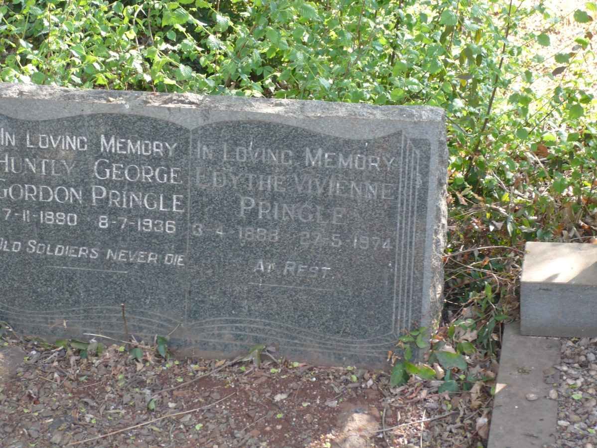 PRINGLE Edythe Vivienne 1888-1974