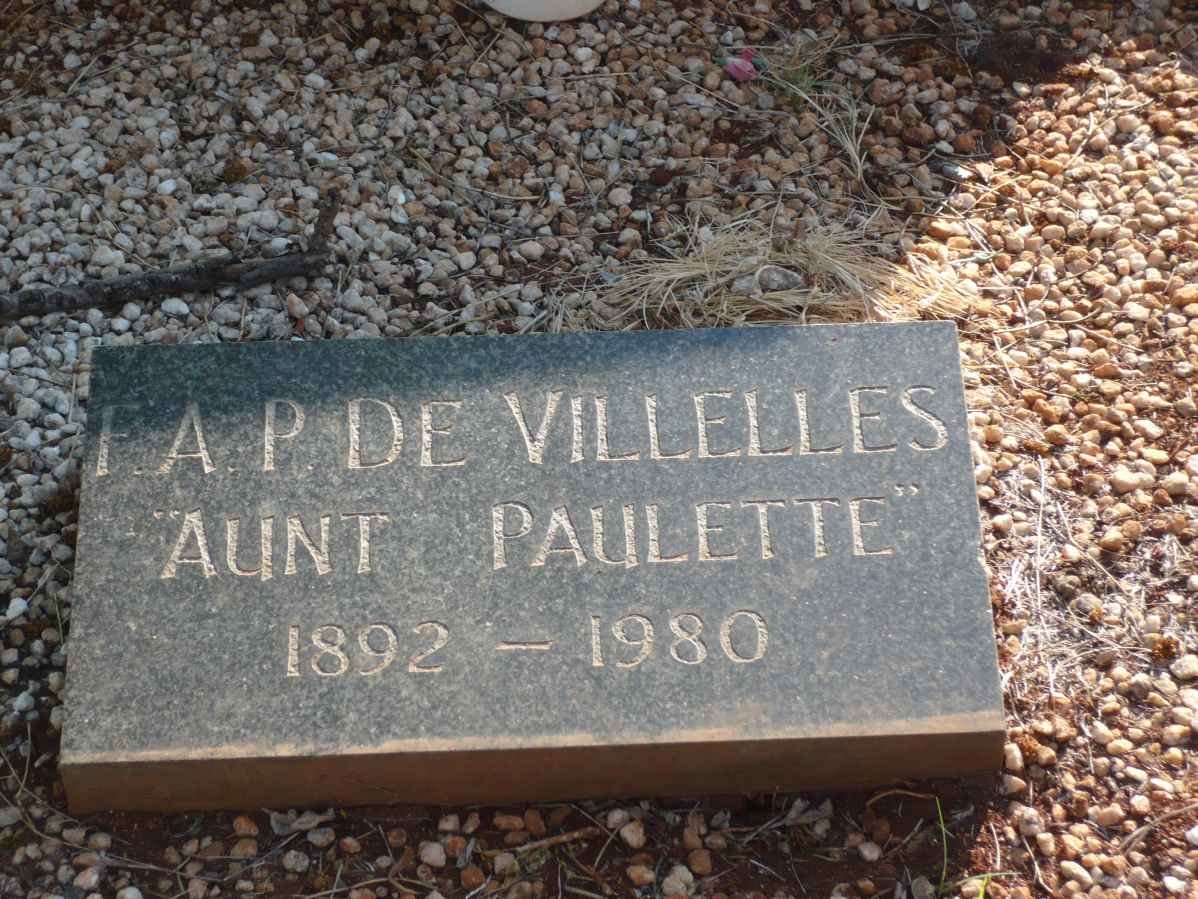 VILLELLES F.A.P., de 1892-1980