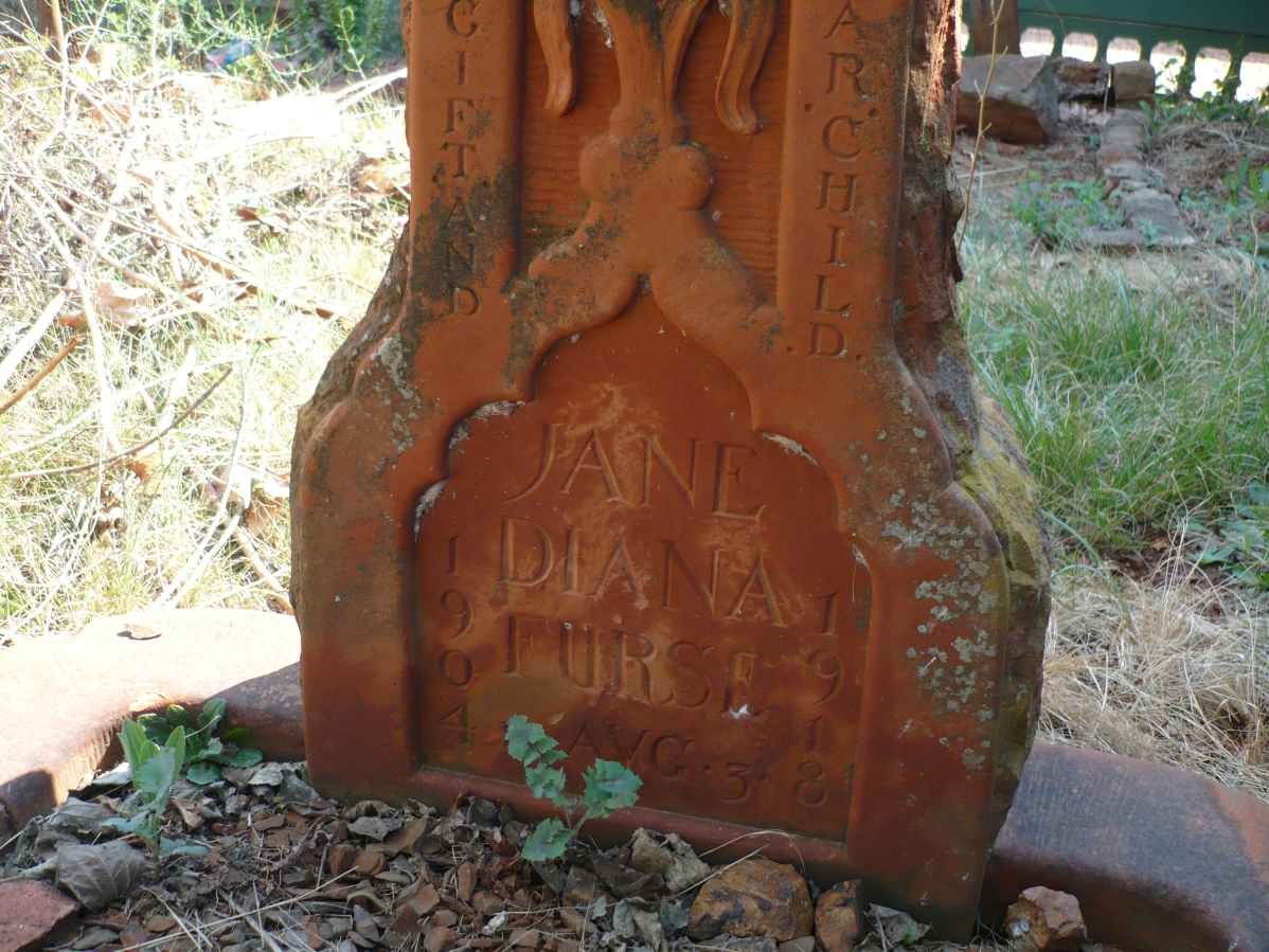 FURSE Jane Diane 1904-1918