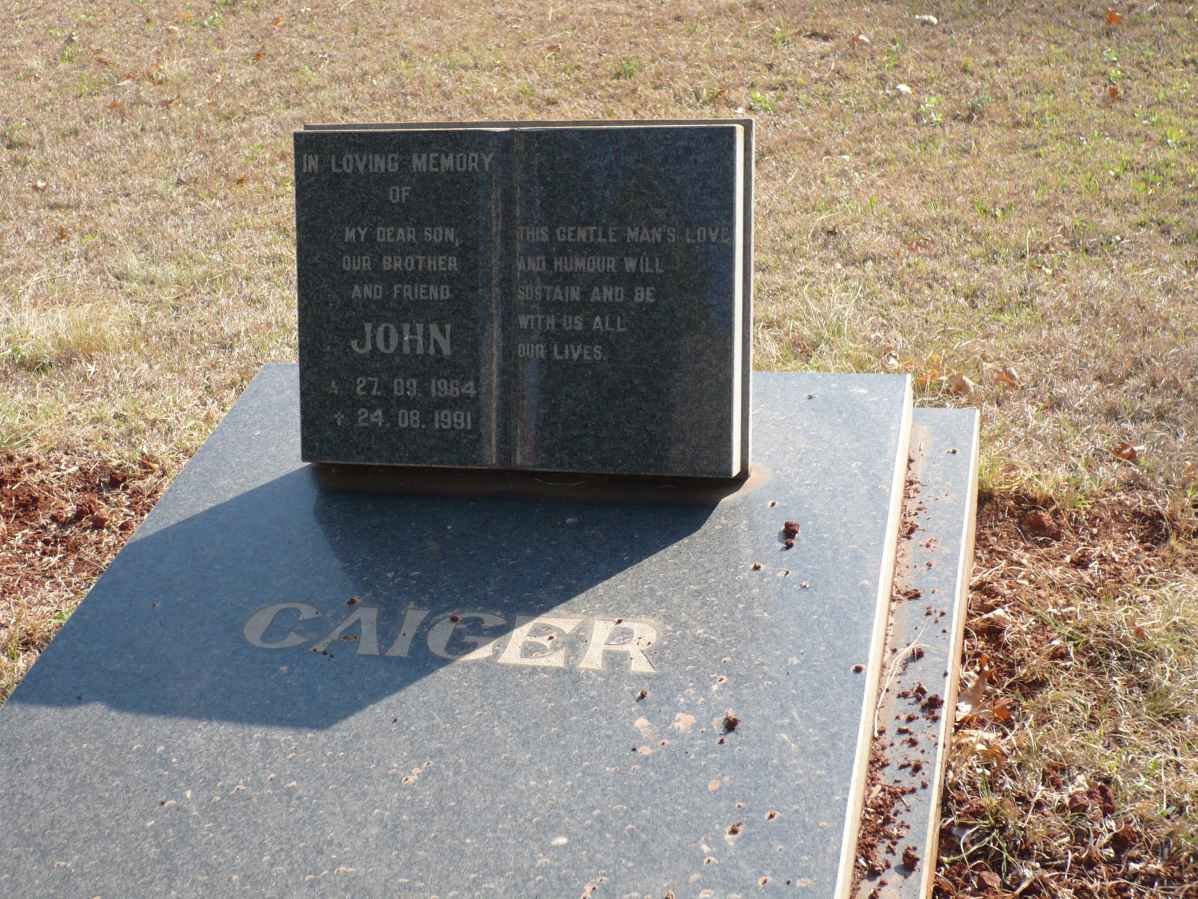 GAIGER John 1964-1991