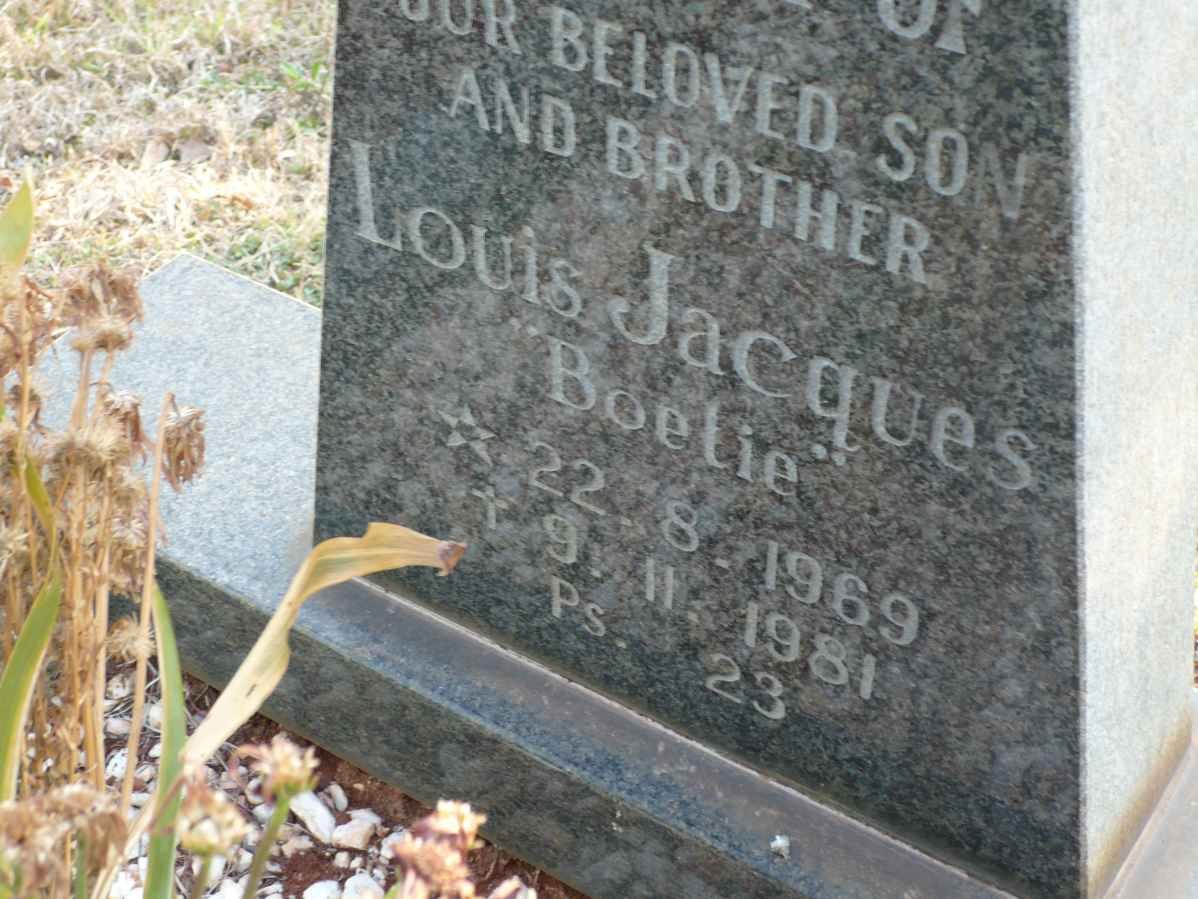 KLERK Louis Jacques, de 1969-1981