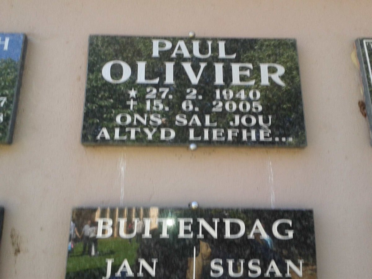 OLIVIER Paul 1940-2005