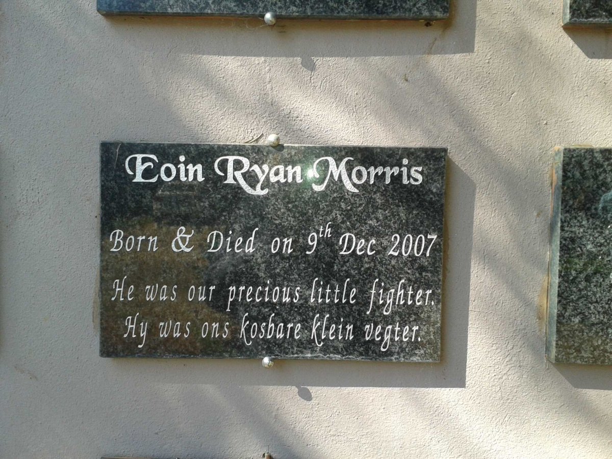 MORRIS Eoin Ryan 2007-2007