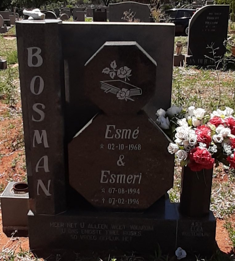 BOSMAN Esme 1968- :: Esmeri 1994-1996